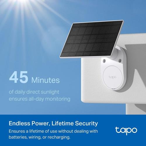 TP-LINK TAPO C410 KIT GÜNEŞ ENERJİLİ 2K 3MP AKILLI KABLOSUZ GÜVENLİK KAMERASI KİTİ